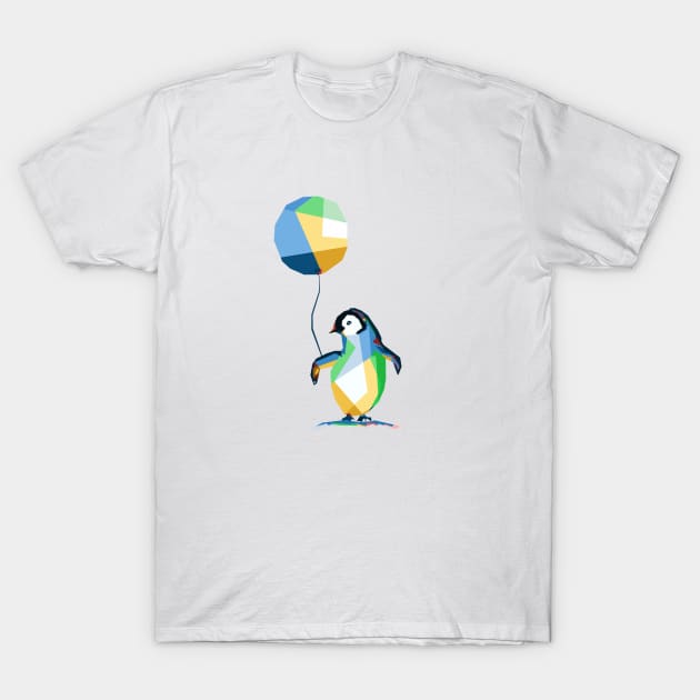 Little Penguin T-Shirt by Shuriken